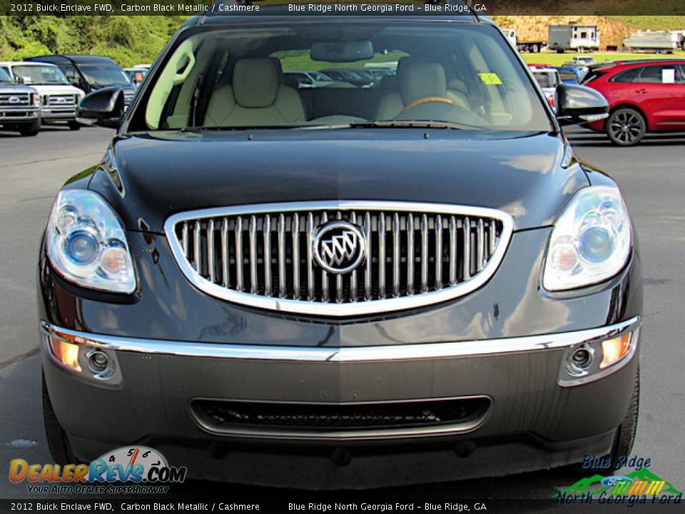 2012 Buick Enclave FWD Carbon Black Metallic / Cashmere Photo #8