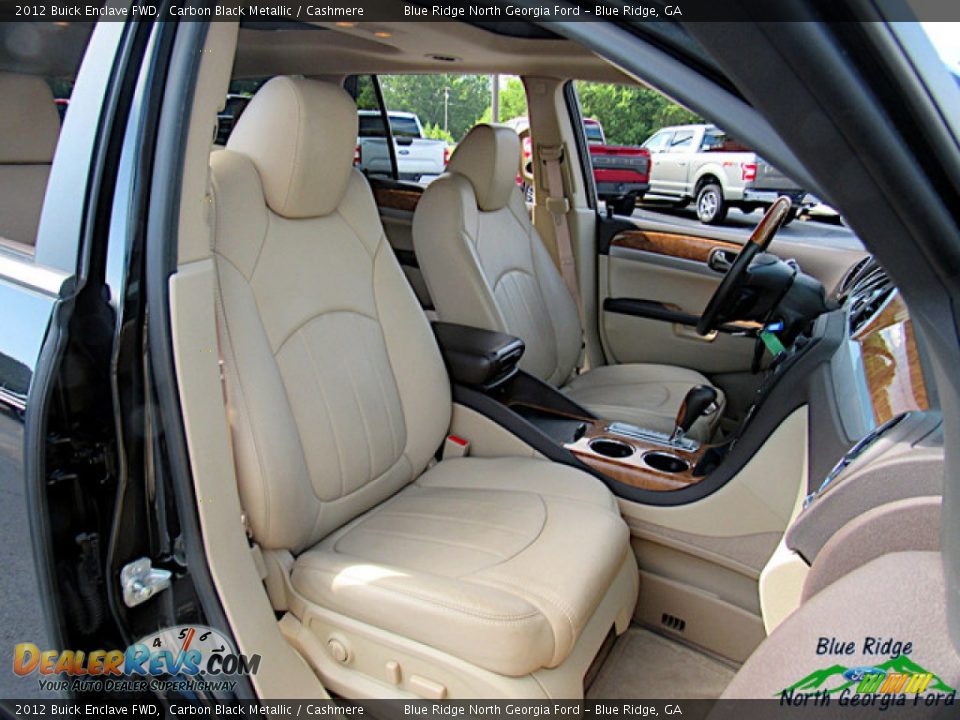 2012 Buick Enclave FWD Carbon Black Metallic / Cashmere Photo #11