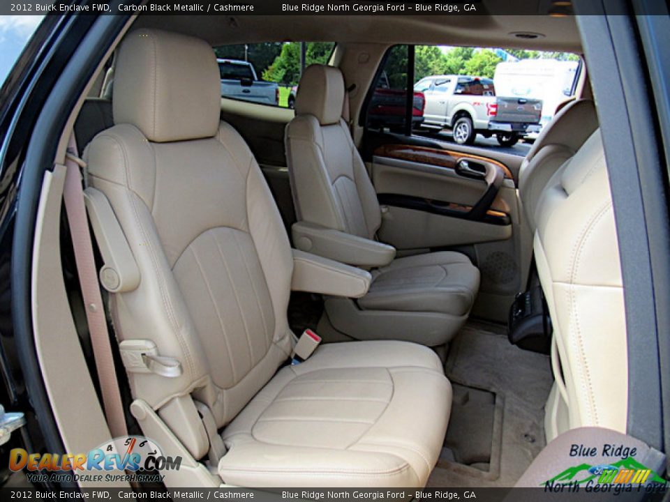 2012 Buick Enclave FWD Carbon Black Metallic / Cashmere Photo #12