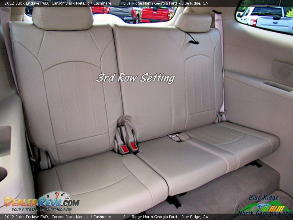 2012 Buick Enclave FWD Carbon Black Metallic / Cashmere Photo #13