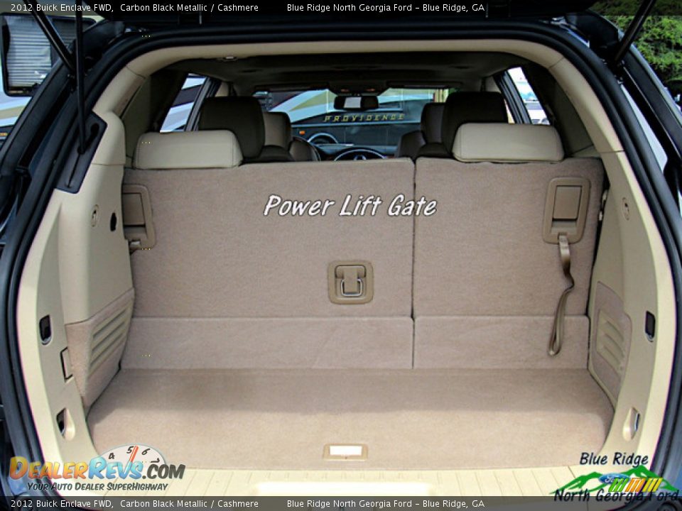 2012 Buick Enclave FWD Carbon Black Metallic / Cashmere Photo #14