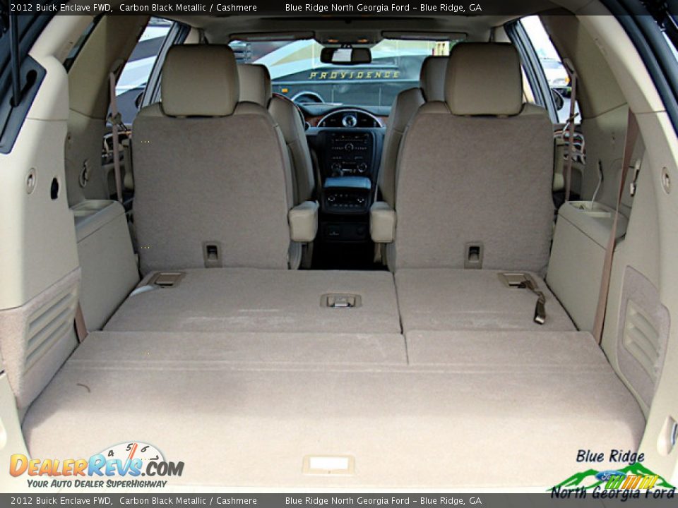 2012 Buick Enclave FWD Carbon Black Metallic / Cashmere Photo #15