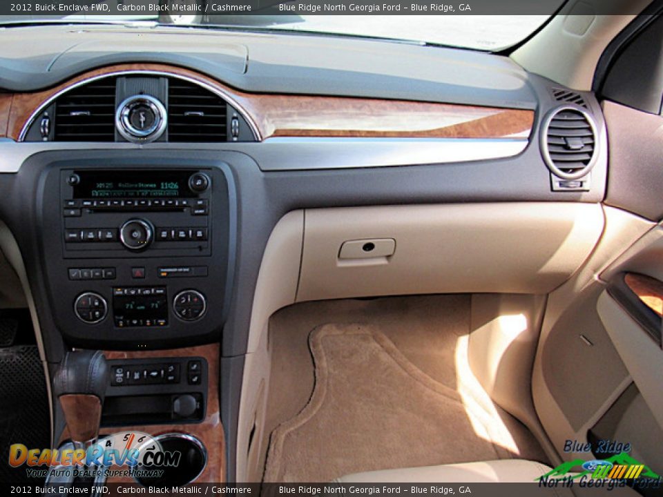 2012 Buick Enclave FWD Carbon Black Metallic / Cashmere Photo #18
