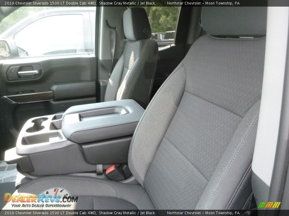 2019 Chevrolet Silverado 1500 LT Double Cab 4WD Shadow Gray Metallic / Jet Black Photo #11