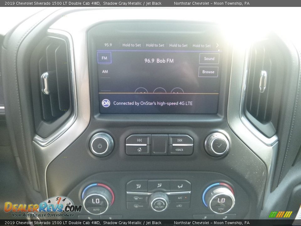 2019 Chevrolet Silverado 1500 LT Double Cab 4WD Shadow Gray Metallic / Jet Black Photo #14