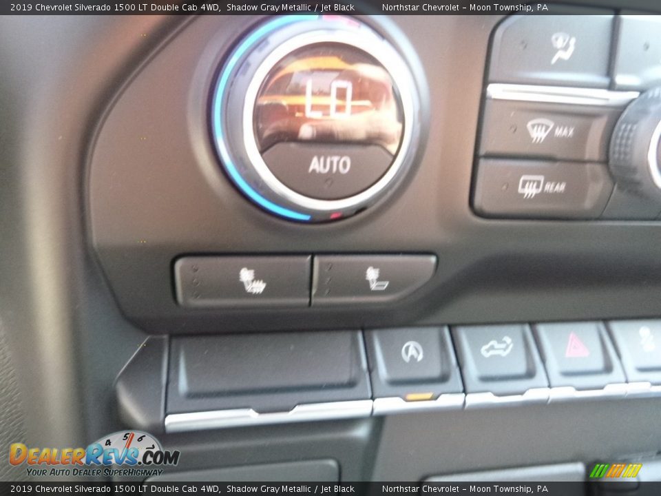 2019 Chevrolet Silverado 1500 LT Double Cab 4WD Shadow Gray Metallic / Jet Black Photo #16