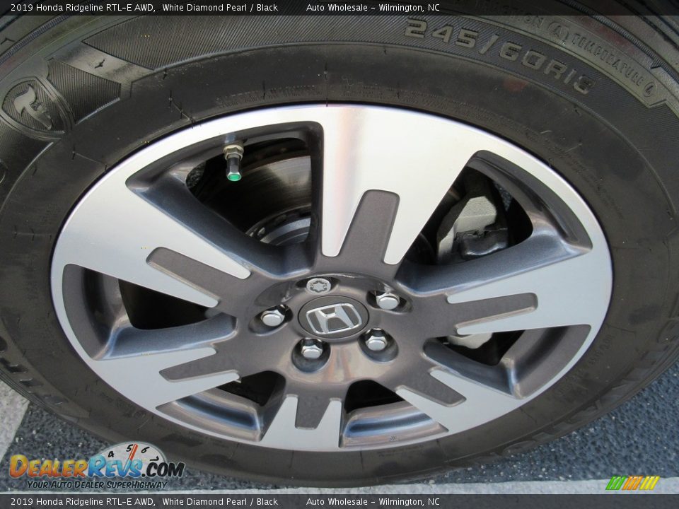 2019 Honda Ridgeline RTL-E AWD White Diamond Pearl / Black Photo #7