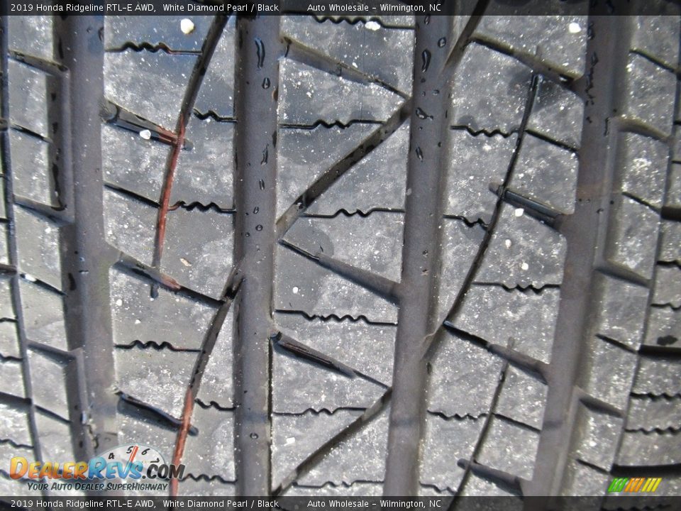 2019 Honda Ridgeline RTL-E AWD White Diamond Pearl / Black Photo #8