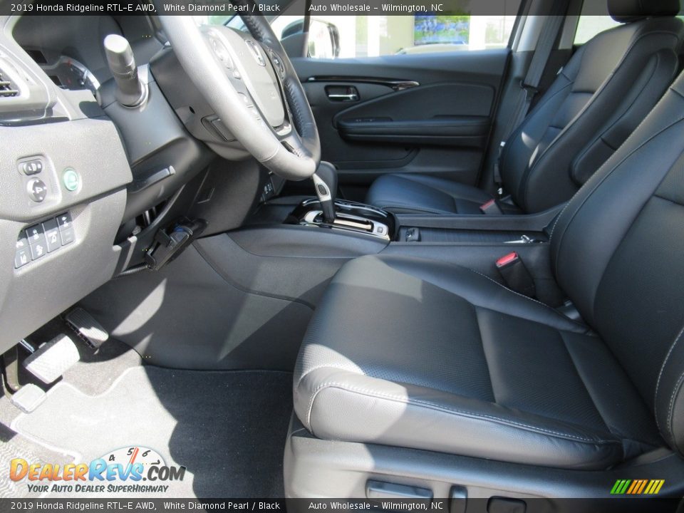 2019 Honda Ridgeline RTL-E AWD White Diamond Pearl / Black Photo #9