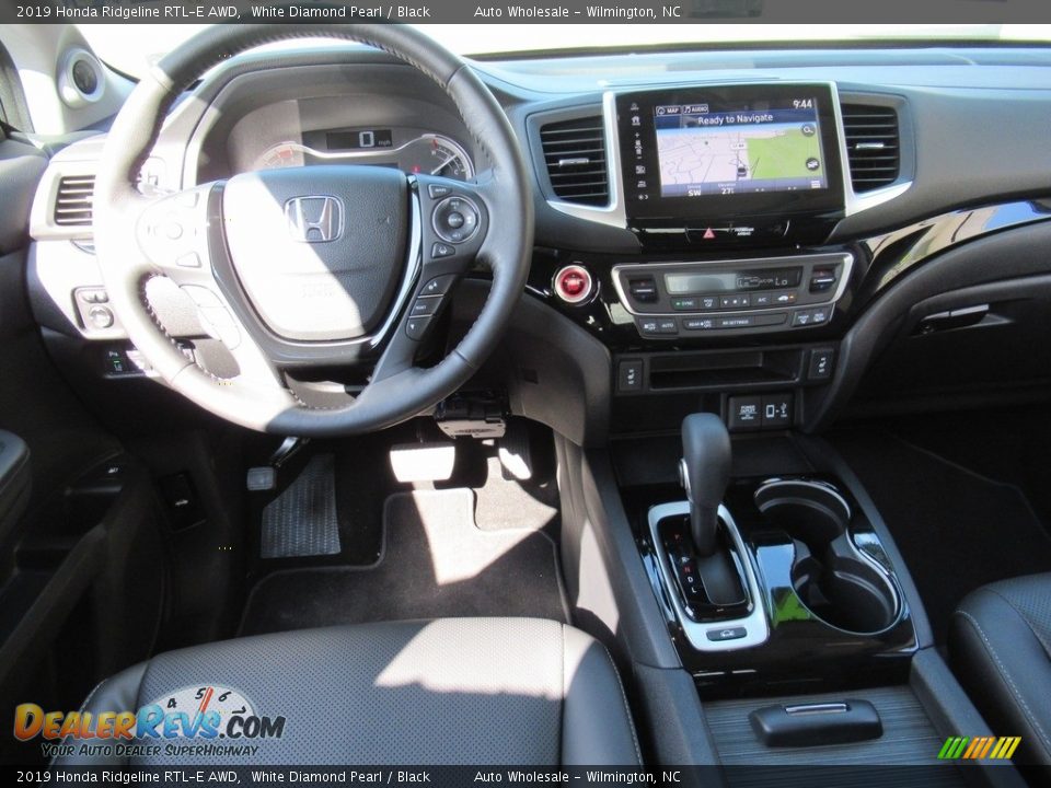 2019 Honda Ridgeline RTL-E AWD White Diamond Pearl / Black Photo #14
