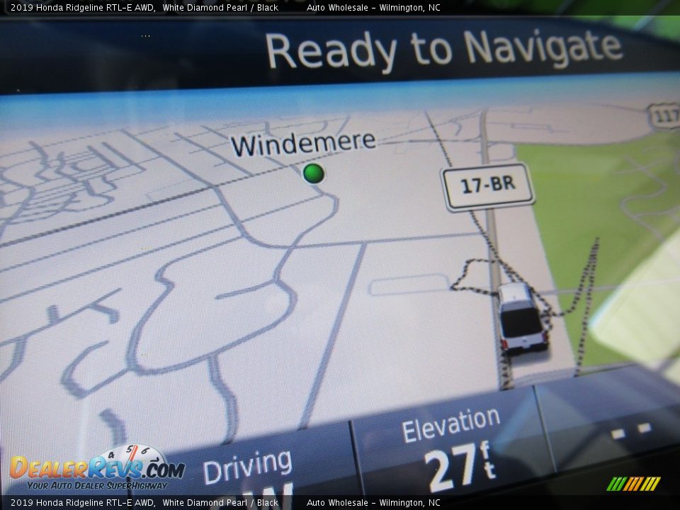 2019 Honda Ridgeline RTL-E AWD White Diamond Pearl / Black Photo #16