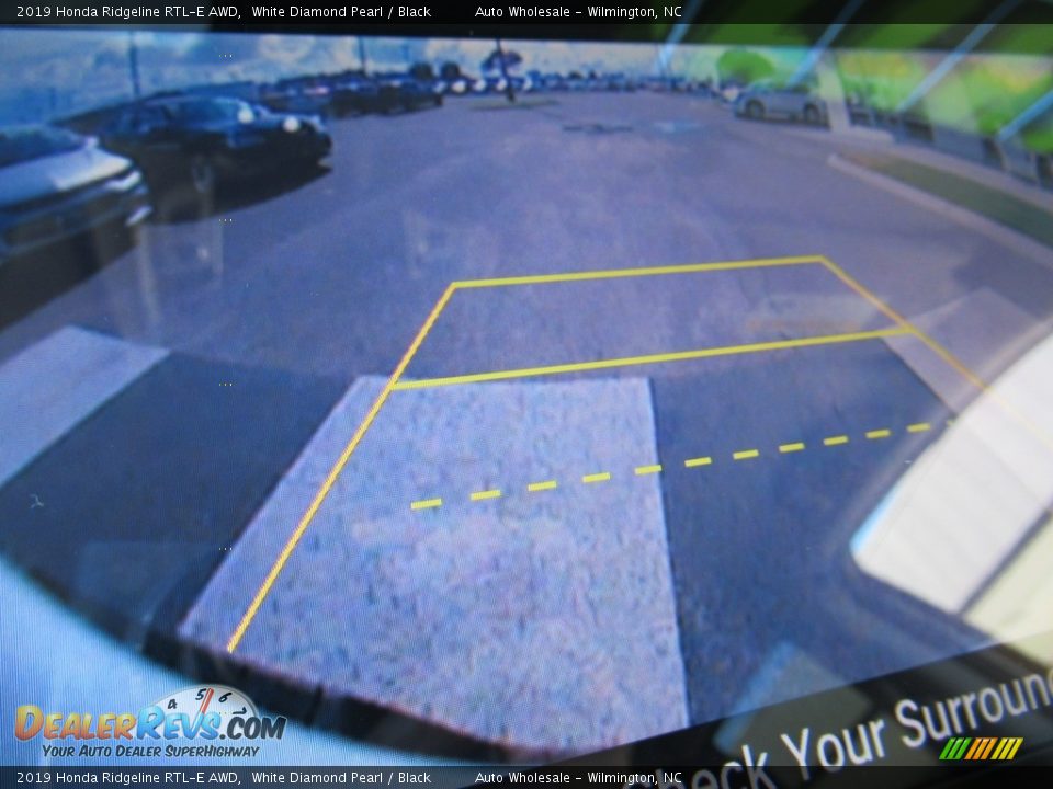 2019 Honda Ridgeline RTL-E AWD White Diamond Pearl / Black Photo #18