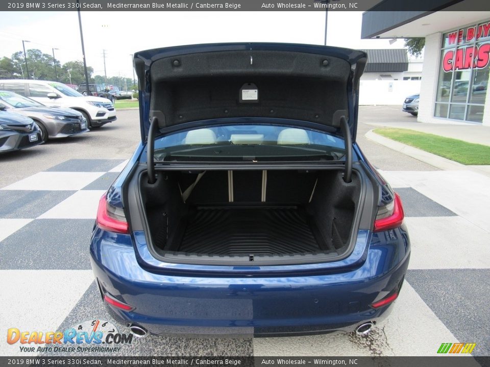 2019 BMW 3 Series 330i Sedan Mediterranean Blue Metallic / Canberra Beige Photo #5