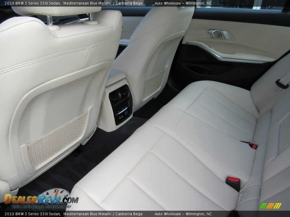 2019 BMW 3 Series 330i Sedan Mediterranean Blue Metallic / Canberra Beige Photo #11