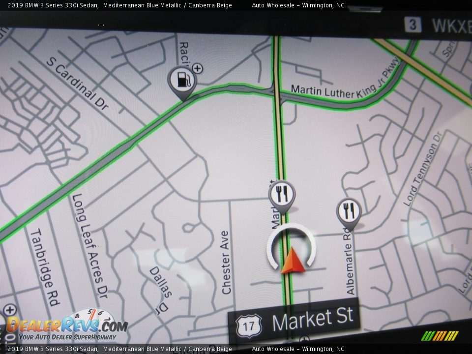 2019 BMW 3 Series 330i Sedan Mediterranean Blue Metallic / Canberra Beige Photo #17
