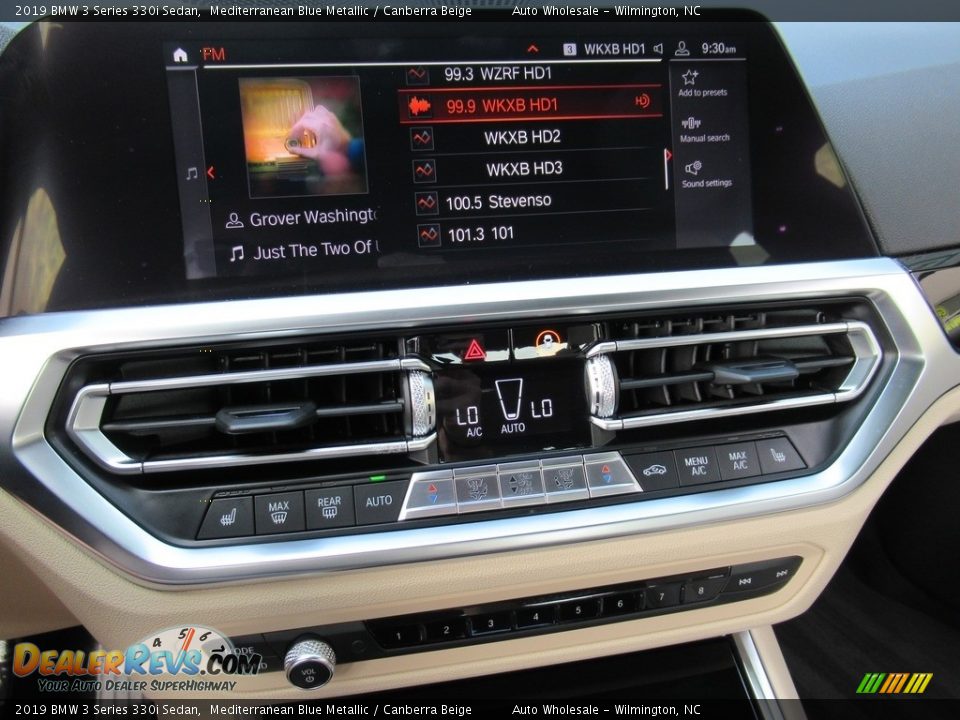 2019 BMW 3 Series 330i Sedan Mediterranean Blue Metallic / Canberra Beige Photo #18