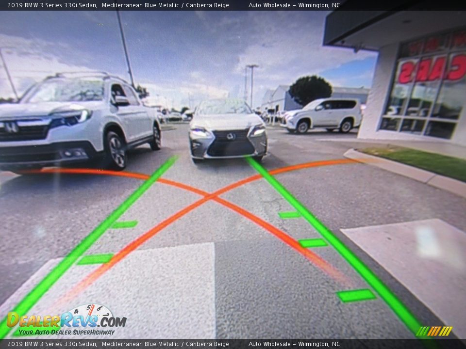 2019 BMW 3 Series 330i Sedan Mediterranean Blue Metallic / Canberra Beige Photo #19