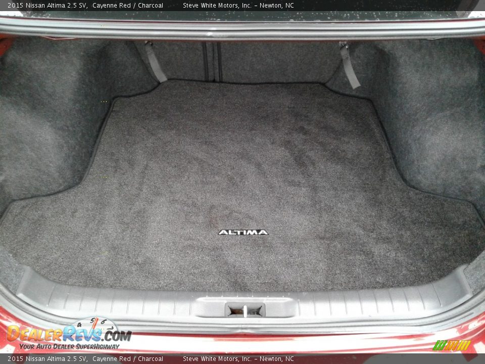 2015 Nissan Altima 2.5 SV Cayenne Red / Charcoal Photo #12