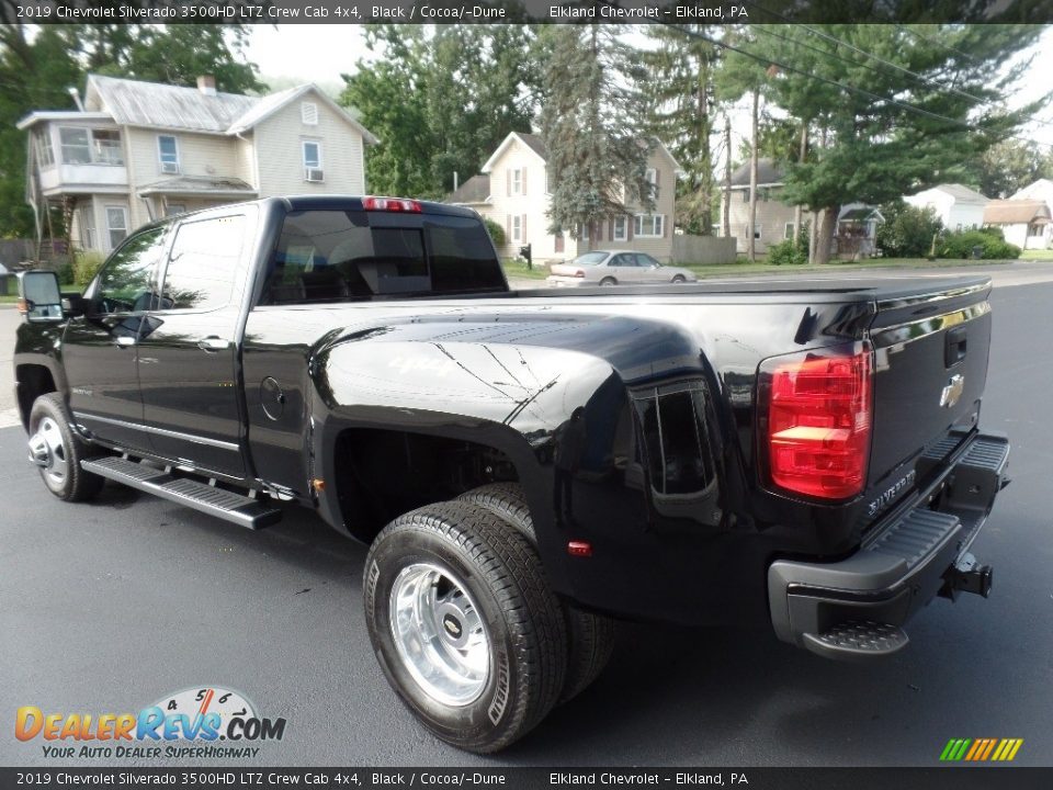 2019 Chevrolet Silverado 3500HD LTZ Crew Cab 4x4 Black / Cocoa/­Dune Photo #4