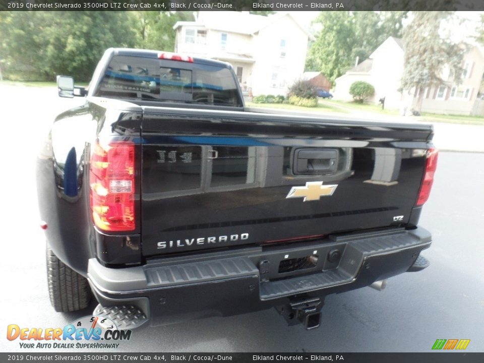 2019 Chevrolet Silverado 3500HD LTZ Crew Cab 4x4 Black / Cocoa/­Dune Photo #5
