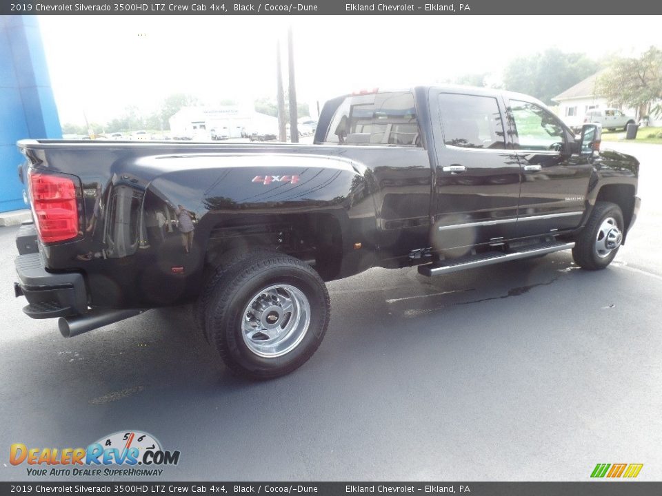 2019 Chevrolet Silverado 3500HD LTZ Crew Cab 4x4 Black / Cocoa/­Dune Photo #7