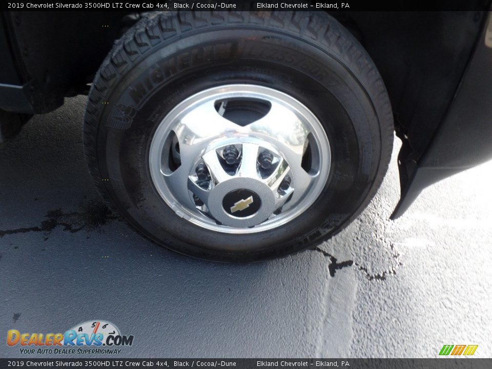2019 Chevrolet Silverado 3500HD LTZ Crew Cab 4x4 Black / Cocoa/­Dune Photo #9