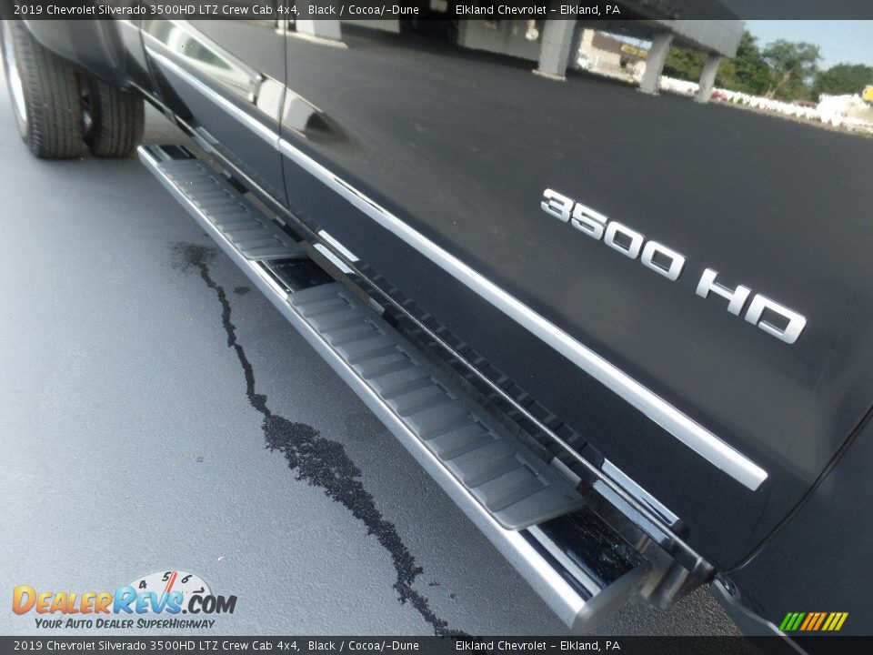 2019 Chevrolet Silverado 3500HD LTZ Crew Cab 4x4 Black / Cocoa/­Dune Photo #10