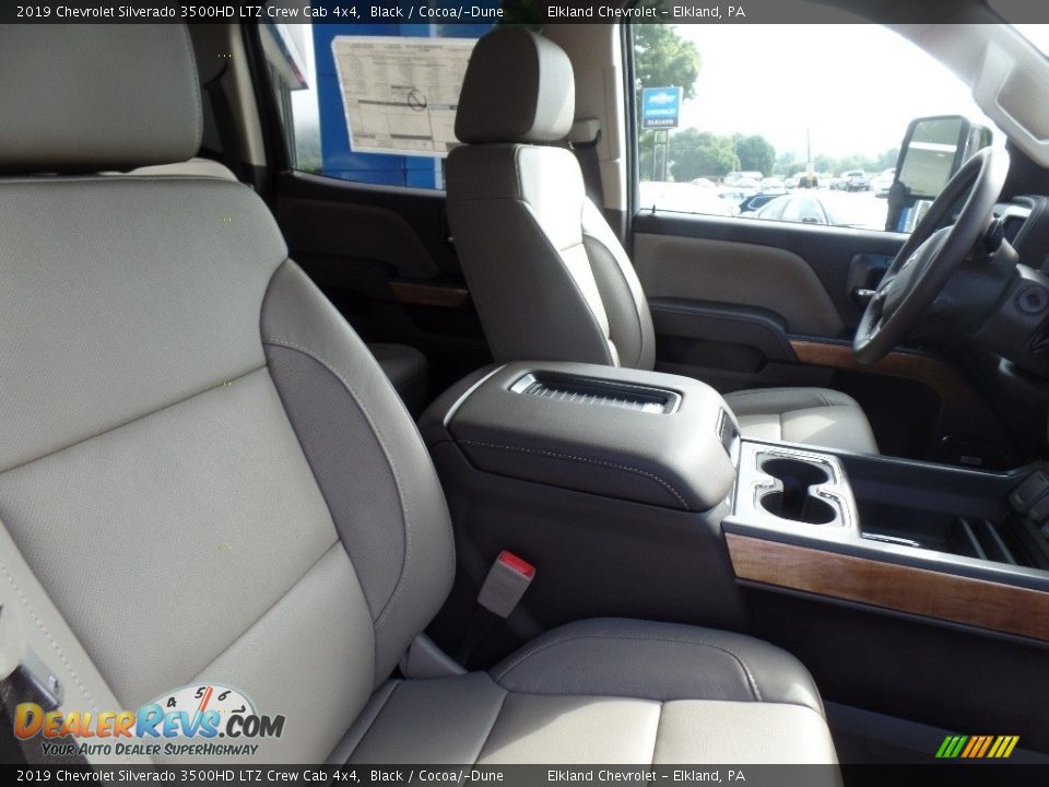 2019 Chevrolet Silverado 3500HD LTZ Crew Cab 4x4 Black / Cocoa/­Dune Photo #17