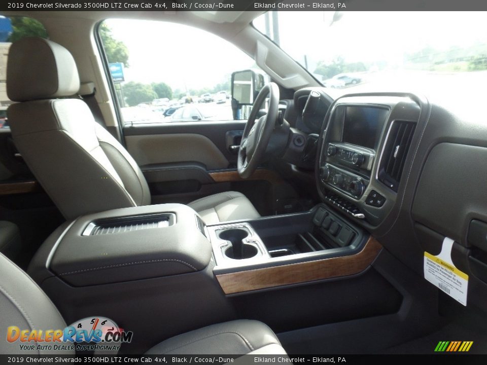 2019 Chevrolet Silverado 3500HD LTZ Crew Cab 4x4 Black / Cocoa/­Dune Photo #18