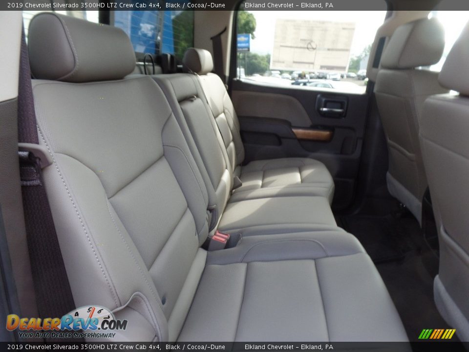 2019 Chevrolet Silverado 3500HD LTZ Crew Cab 4x4 Black / Cocoa/­Dune Photo #19