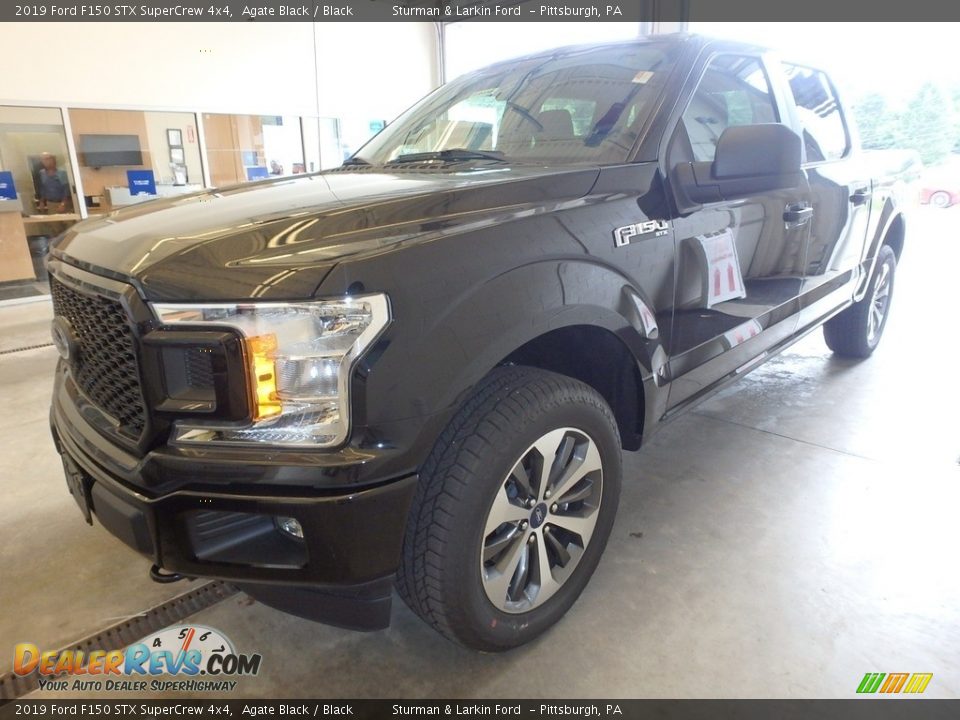 2019 Ford F150 STX SuperCrew 4x4 Agate Black / Black Photo #4