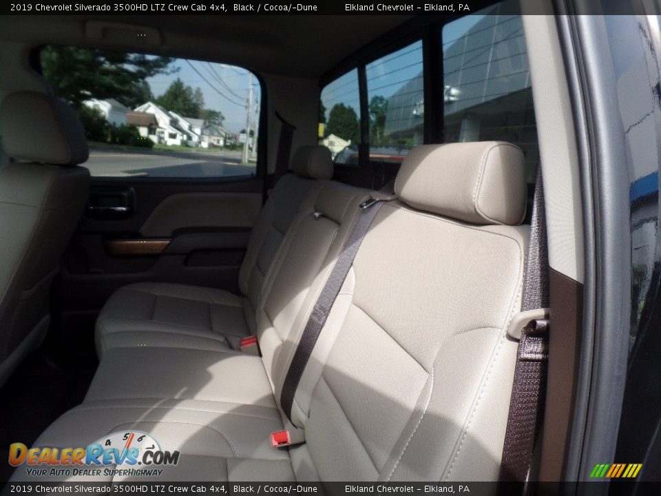 2019 Chevrolet Silverado 3500HD LTZ Crew Cab 4x4 Black / Cocoa/­Dune Photo #22