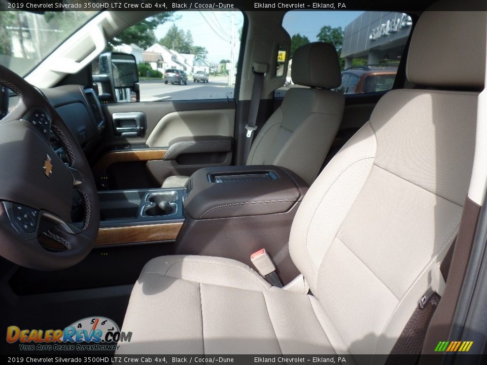2019 Chevrolet Silverado 3500HD LTZ Crew Cab 4x4 Black / Cocoa/­Dune Photo #23