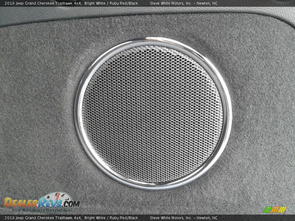 2019 Jeep Grand Cherokee Trailhawk 4x4 Bright White / Ruby Red/Black Photo #14