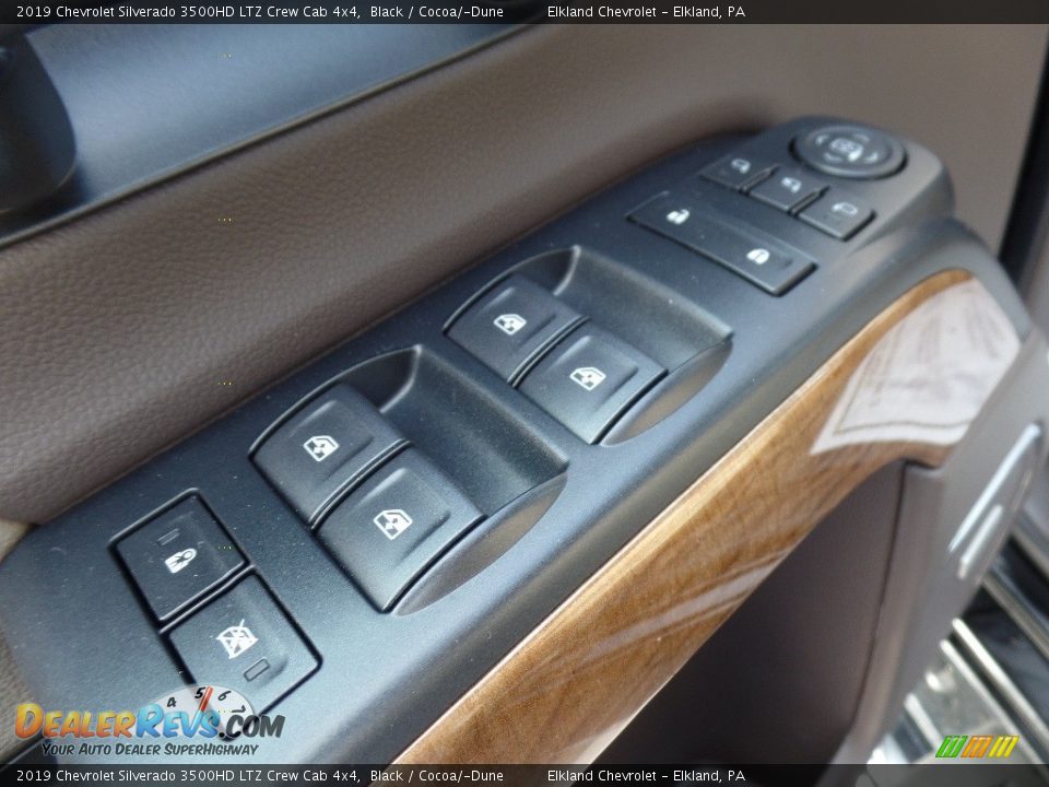 2019 Chevrolet Silverado 3500HD LTZ Crew Cab 4x4 Black / Cocoa/­Dune Photo #25
