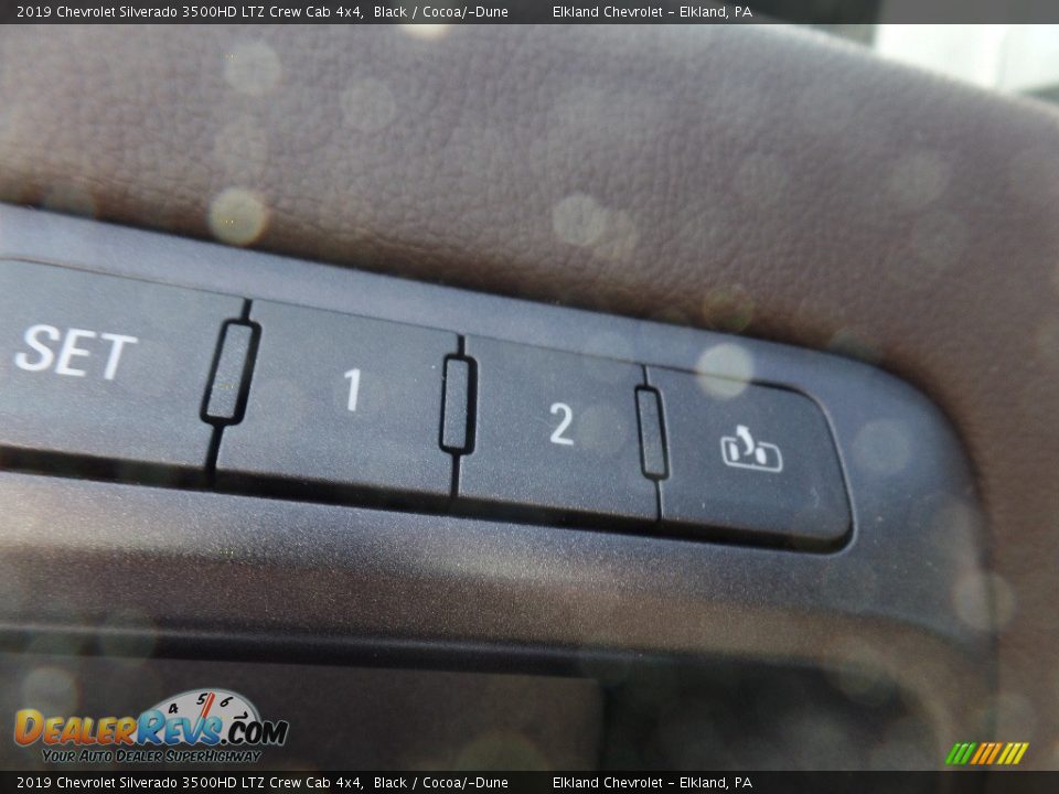 2019 Chevrolet Silverado 3500HD LTZ Crew Cab 4x4 Black / Cocoa/­Dune Photo #26