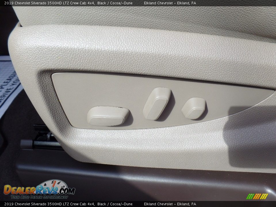 2019 Chevrolet Silverado 3500HD LTZ Crew Cab 4x4 Black / Cocoa/­Dune Photo #27