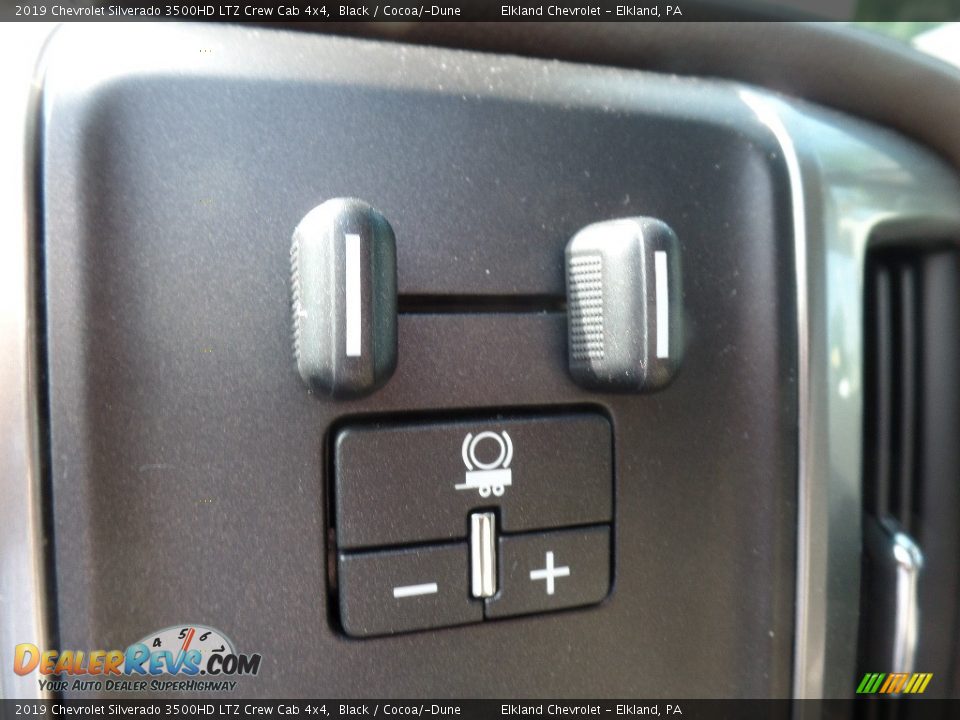 2019 Chevrolet Silverado 3500HD LTZ Crew Cab 4x4 Black / Cocoa/­Dune Photo #28