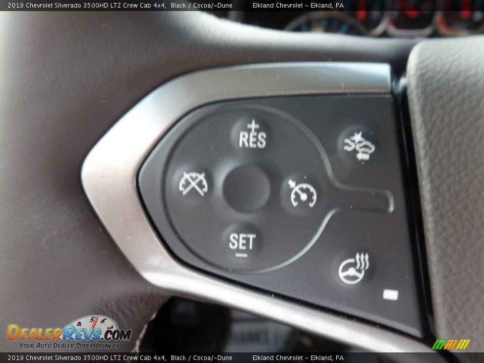 2019 Chevrolet Silverado 3500HD LTZ Crew Cab 4x4 Black / Cocoa/­Dune Photo #30