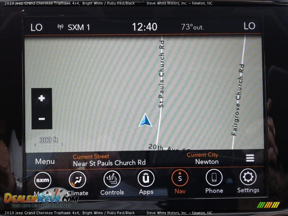 2019 Jeep Grand Cherokee Trailhawk 4x4 Bright White / Ruby Red/Black Photo #25