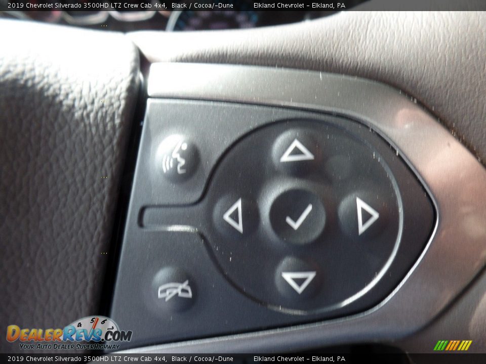2019 Chevrolet Silverado 3500HD LTZ Crew Cab 4x4 Black / Cocoa/­Dune Photo #31