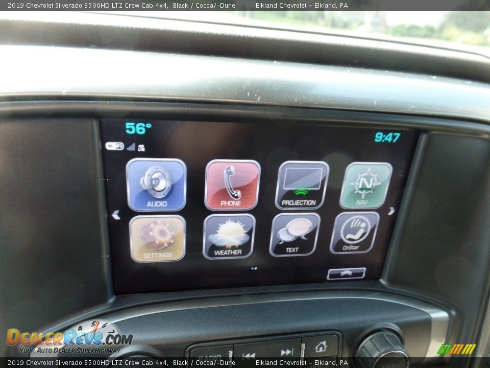 2019 Chevrolet Silverado 3500HD LTZ Crew Cab 4x4 Black / Cocoa/­Dune Photo #34