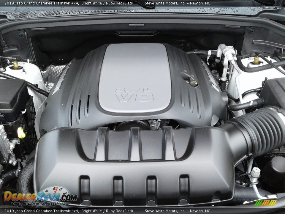 2019 Jeep Grand Cherokee Trailhawk 4x4 5.7 Liter HEMI OHV 16-Valve V8 Engine Photo #35