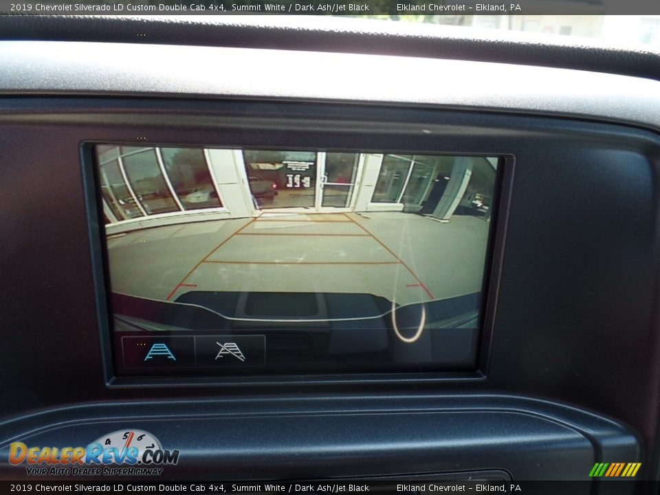 2019 Chevrolet Silverado LD Custom Double Cab 4x4 Summit White / Dark Ash/Jet Black Photo #29