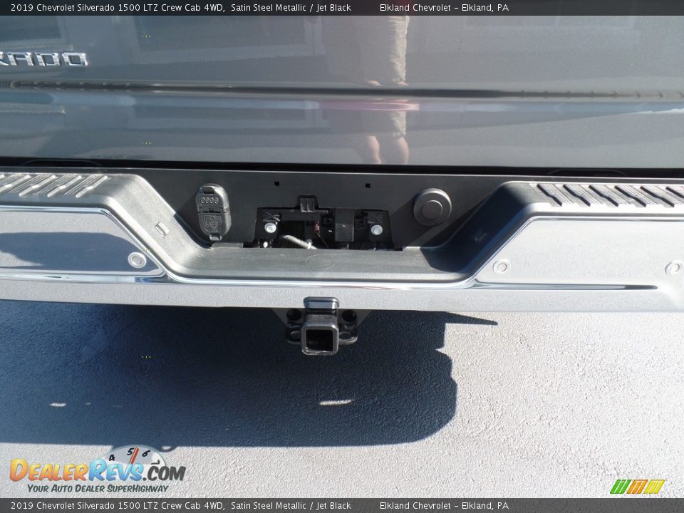 2019 Chevrolet Silverado 1500 LTZ Crew Cab 4WD Satin Steel Metallic / Jet Black Photo #14