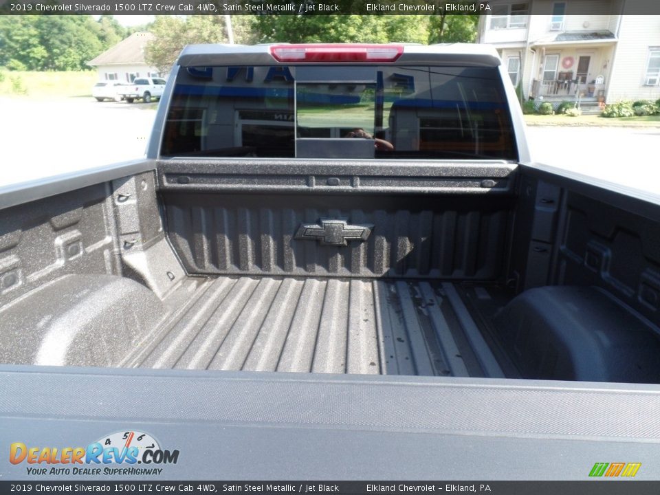 2019 Chevrolet Silverado 1500 LTZ Crew Cab 4WD Satin Steel Metallic / Jet Black Photo #16
