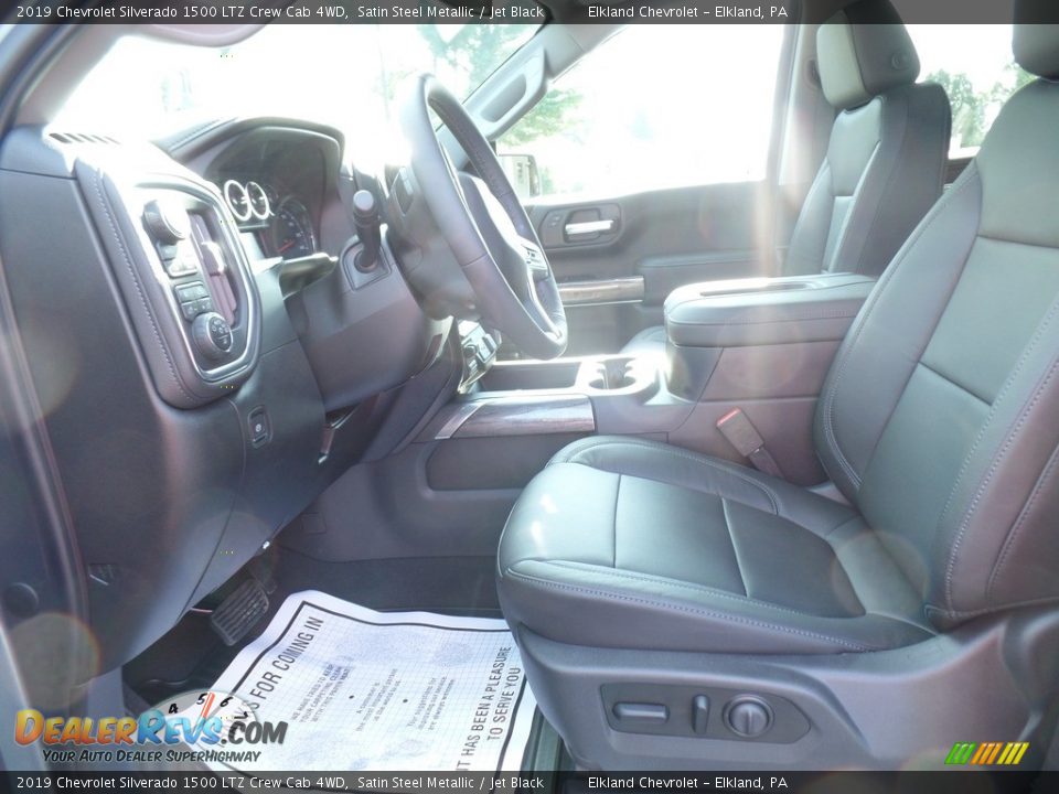 2019 Chevrolet Silverado 1500 LTZ Crew Cab 4WD Satin Steel Metallic / Jet Black Photo #20