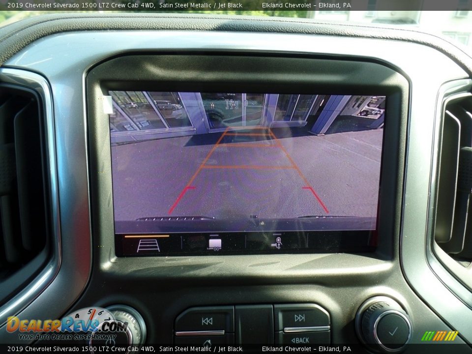 2019 Chevrolet Silverado 1500 LTZ Crew Cab 4WD Satin Steel Metallic / Jet Black Photo #34