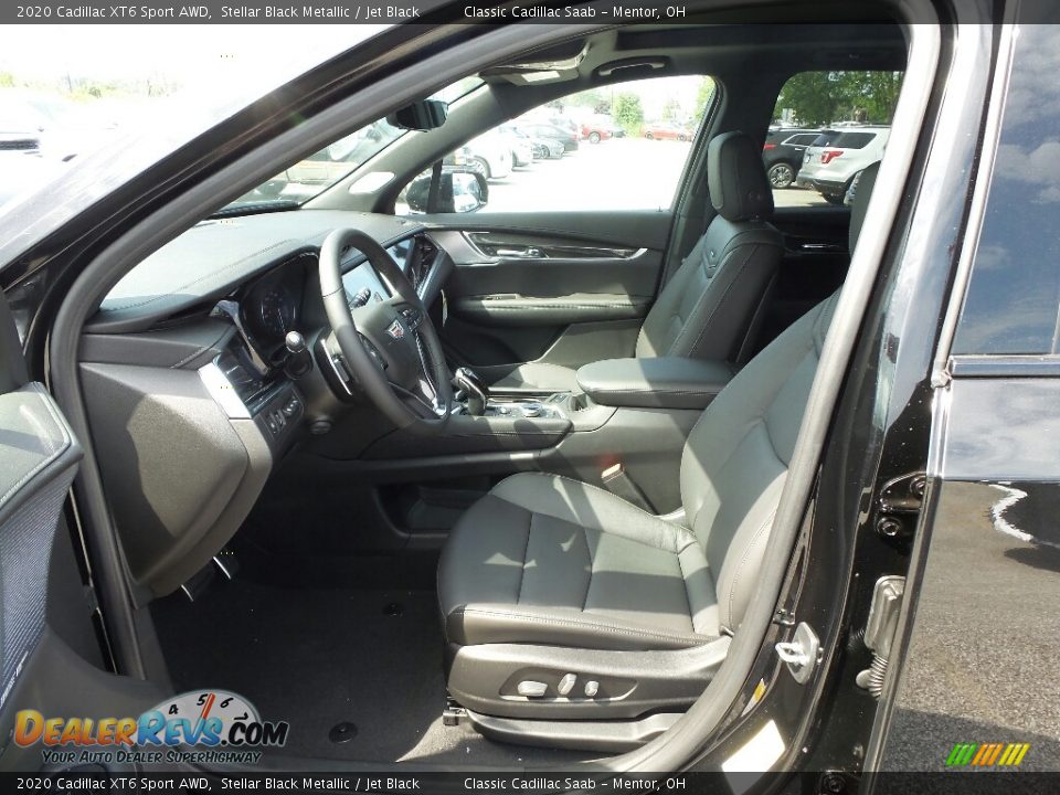 2020 Cadillac XT6 Sport AWD Stellar Black Metallic / Jet Black Photo #3