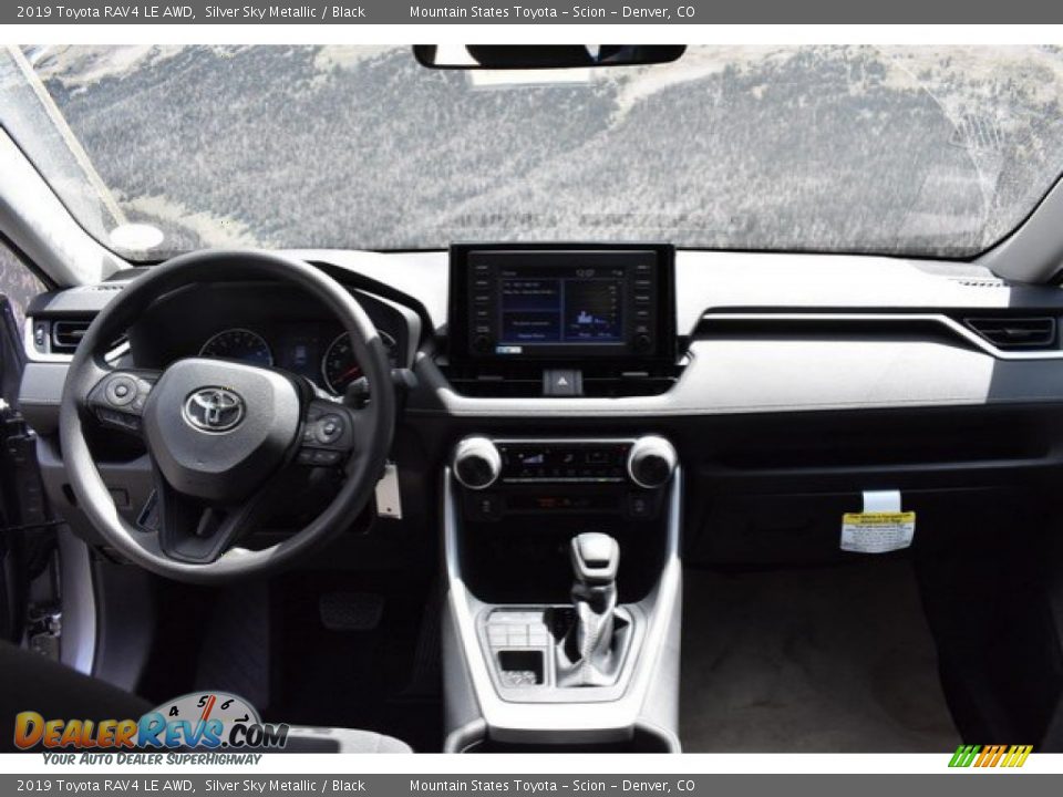 2019 Toyota RAV4 LE AWD Silver Sky Metallic / Black Photo #7